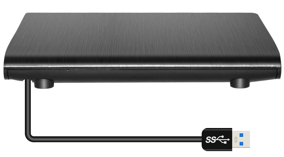 4367 Usb 3.0 Sata Slim 9.5Mm Dvd Rw Writer Ssd External Harici Caddy Kutu